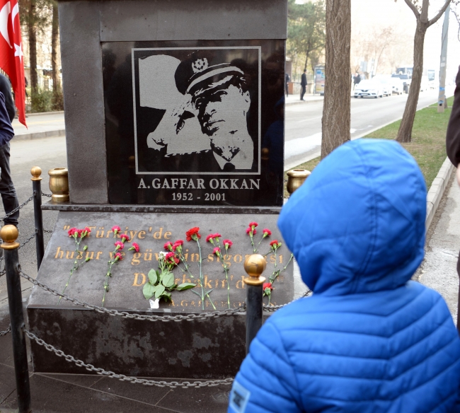 Diyarbakırlılar şehit Emniyet Müdürü Gaffar Okkan’ı unutmadı